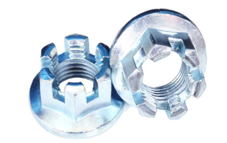 flange slotted nut